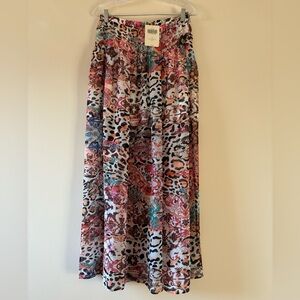 BOSTON PROPER Leopard Medley Maxi, NWT size 10